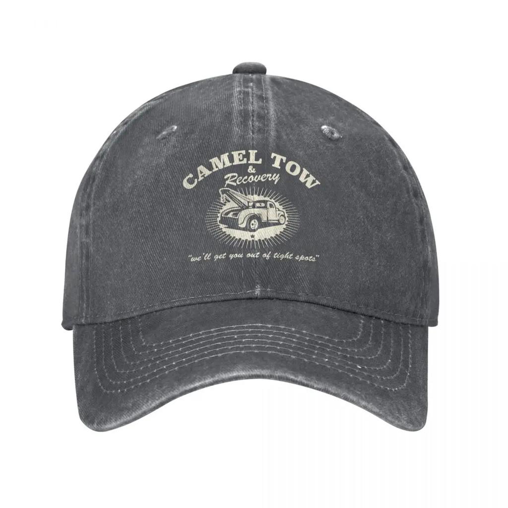 Camel Tow Recovery Classic Unisex Style Бейсболки Потертые шляпы Кепка Модная кепка для отдыха на открытом воздухе Всесезонная дорожная кепка от солнца