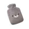 2000ml Winter Hot Water Bottle with Removable Flannel Cover