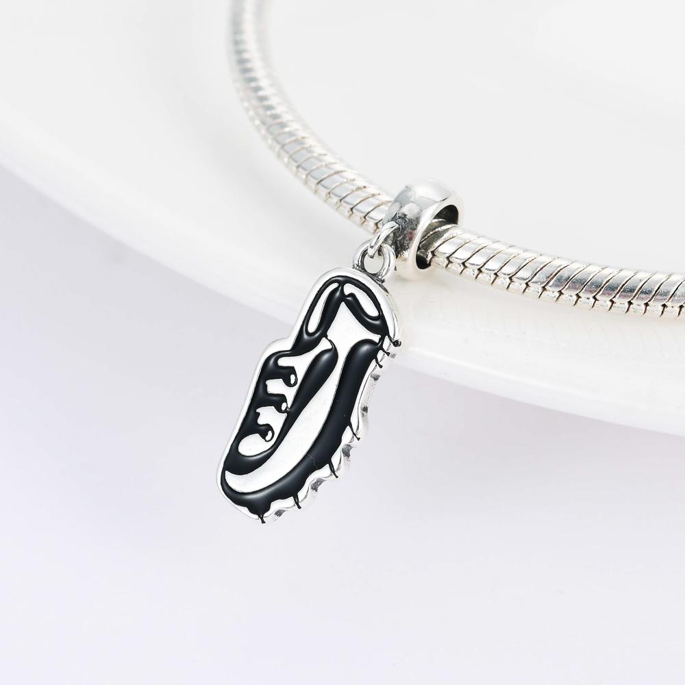 Европа Медный Гантель Йога Скейт Шарм Fit Оригинальный Браслет Украшения Подвеска Коллекция Бусины Сестры Подвески Аксессуары