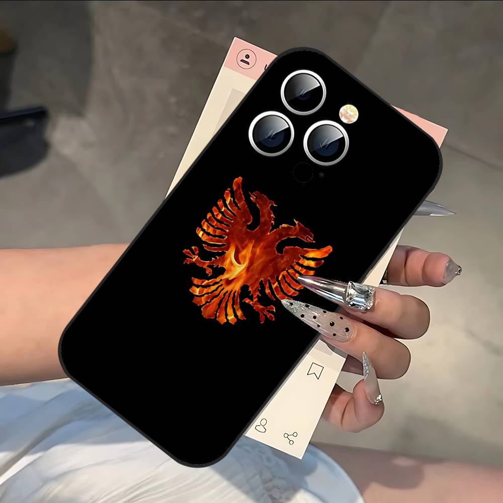A-Албания F-Флаг Чехол для телефона для IPhone 17/16/15/13/14 Pro Max/ 11Plus/X/Xr/Xs Max/12mini
