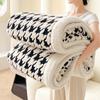 Thousand Bird Patterned Knitted Blanket