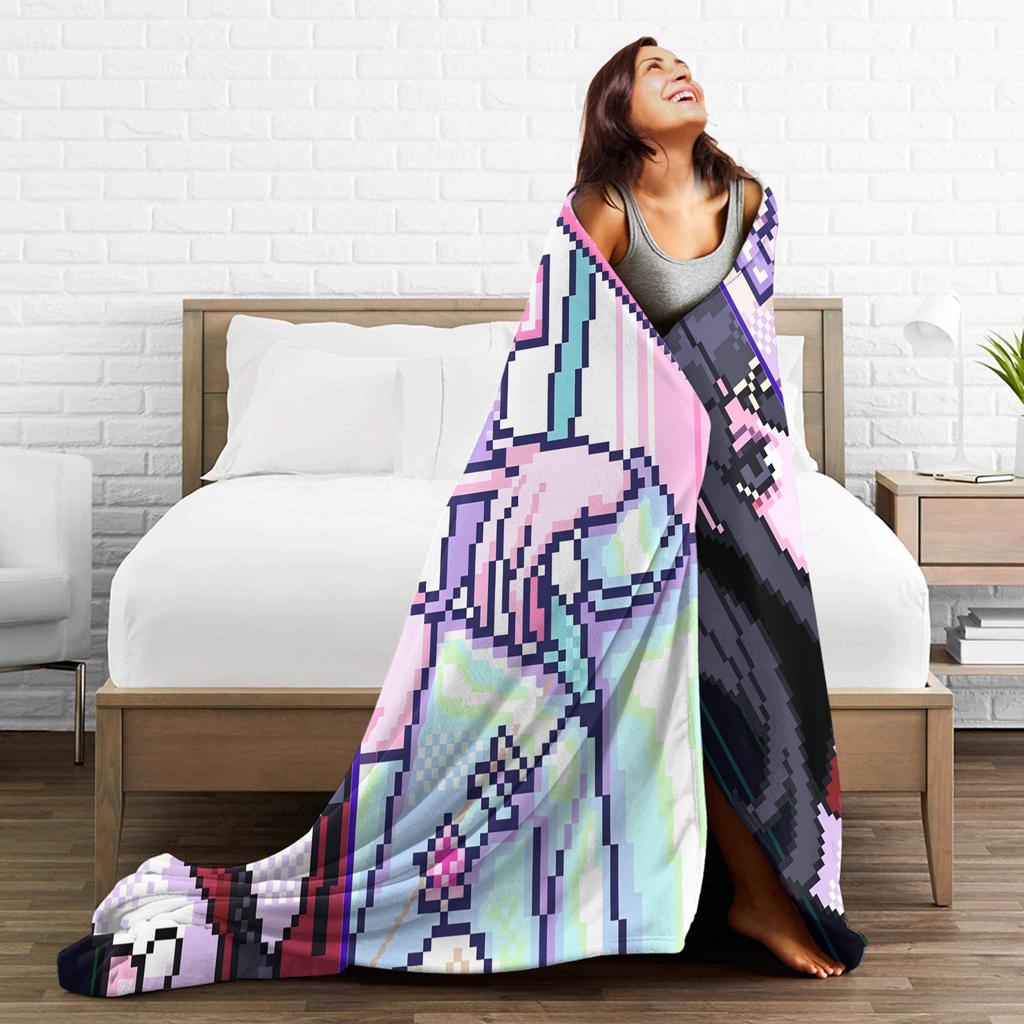 Needy Streamer Overload Kangel Blanket Quality Warm Soft Throw Blanket Autumn Students Living Room Pattern Bedspread