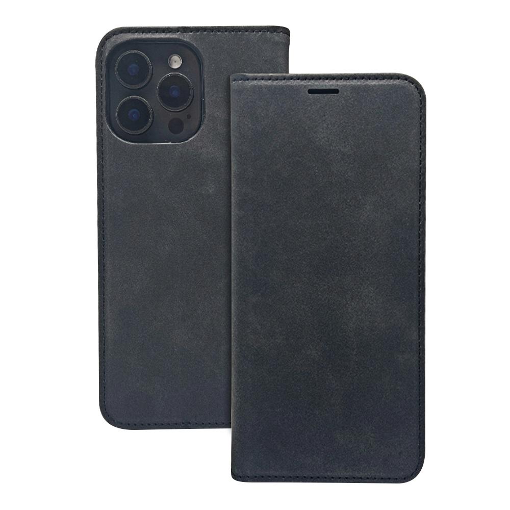 Etui Smart Suede Do Iphone 16E / 17E Czarne