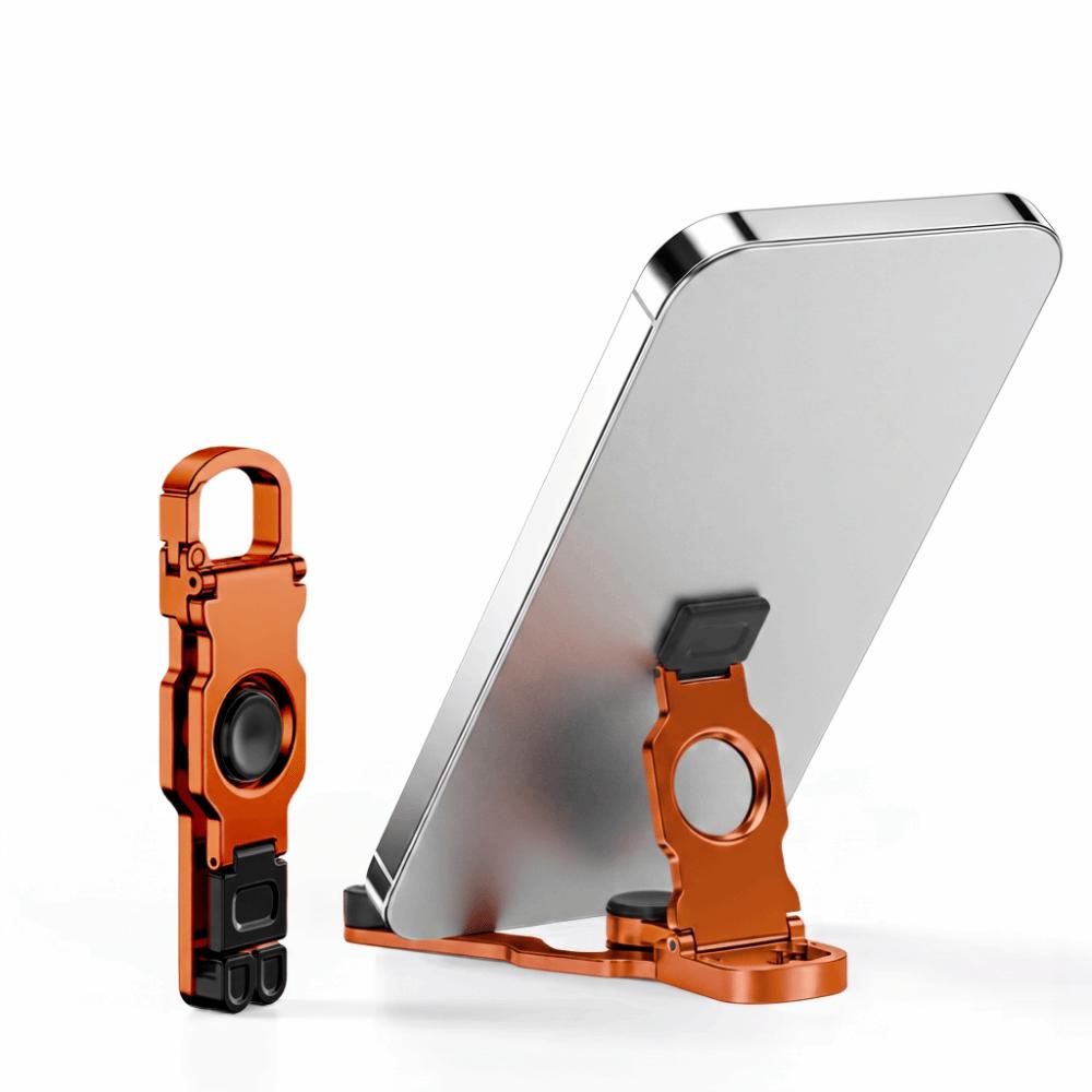 Foldable Cell Phone Holder Adjustable Desktop Mobile Phone Holder Desk Use