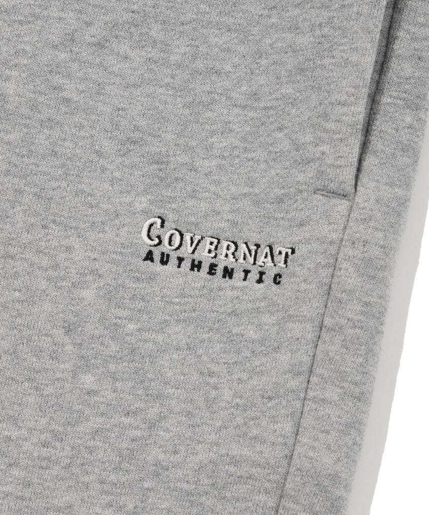 COVERNAT Boxer Fit Sweat Shorts Melange Grey