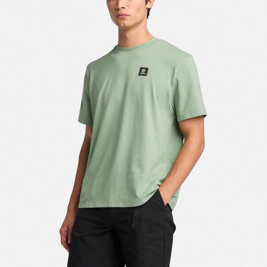 Timberland Outdoor Casual Comfortable Breathable Short Sleeve T-Shirt Men Tops Emerald A42P5EC6