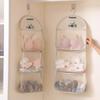 Wardrobe Hanging Socks Storage Bags Save Space Panda Mesh Organizing Bag Storage Mesh Bag
