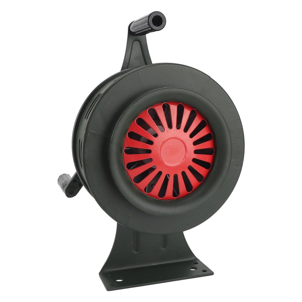 Hand Crank Siren 125dB Loud Adjustable Volume Waterproof Aluminum Alloy Manual Operated Sound Alarm
