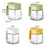 With Handle Glass Seasoning Jar Flip Design Seasoning Storage Box  Seasoning Storage