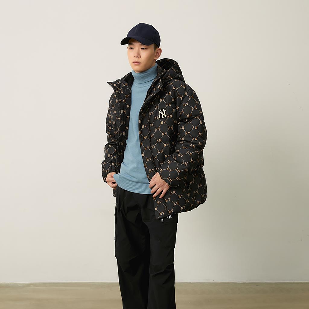 Новая коллекция MLB MONOGRAM New York Yankees 24FW Куртка Унисекс Черная 3ADJM1146-50BKS