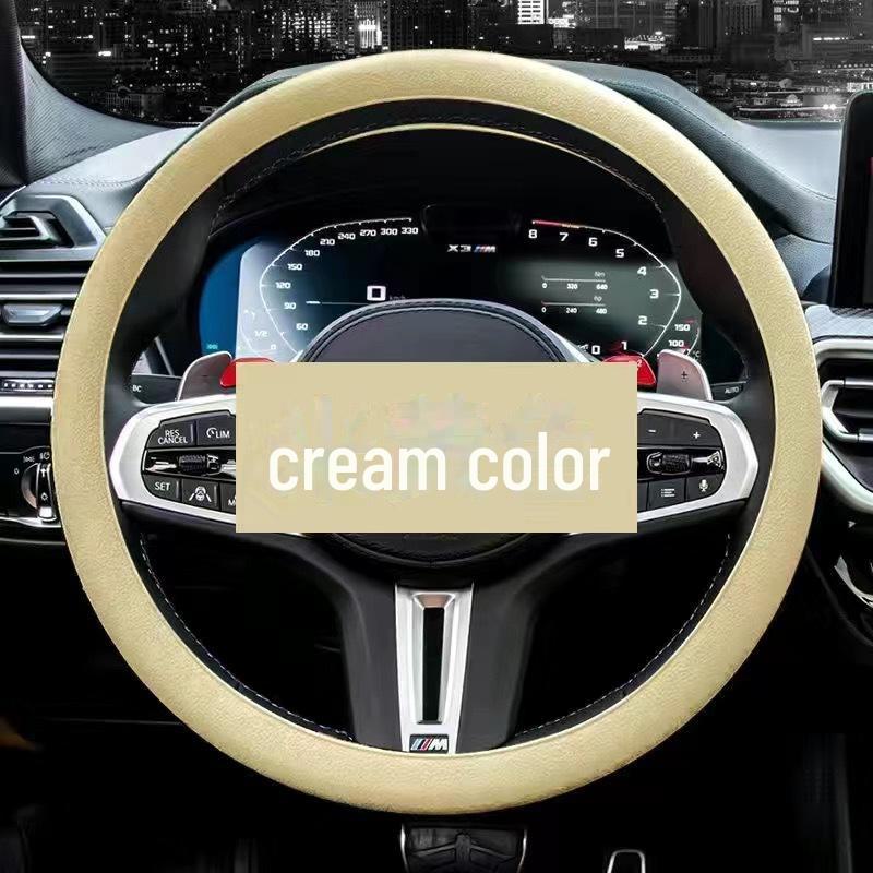 Силиконовый чехол на руль для мужчин и женщин — летняя мода, впитывающий пот, нескользящий, универсальный, подходит для любого сезона, тонкий и мягкий.