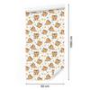 Tigers Wallpaper White, Cream and Beige for Living Room and Bedroom 50x1000