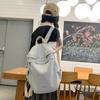 Женский рюкзак Студенческий однотонный школьный рюкзак