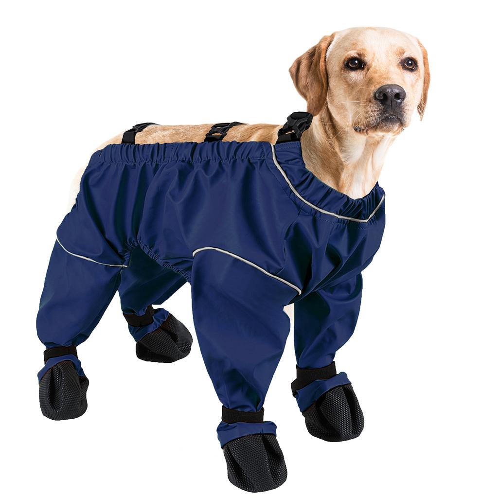 Дышащие штаны для домашних животных с мягкой подошвой, нескользящие и устойчивые к грязи штаны для собак с чехлом для ног, для использования в помещении и на улице