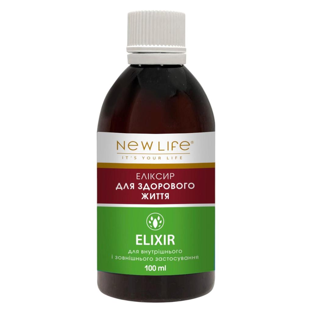 Эликсир для Здоровой Жизни на Травах Диетическая Добавка New Life