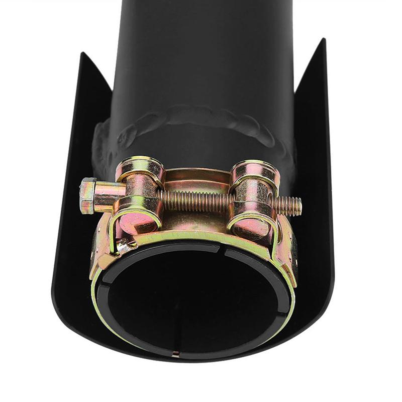 Двойной выходной глушитель выхлопной трубы мотоцикла надеваемый 51 мм универсальный
