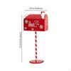 Christmas Mailbox Decoration Santa Farmhouse Decor Mail Box Letter