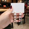 Exclusive Korean Pearl Tassel Earrings - Trendy European and American Style