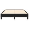 vidaXL Bettgestell ohne Matratze Schwarz 120x200 cm Stoff