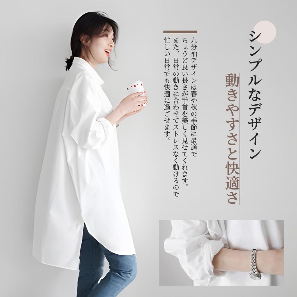 H2four Long Shirt Plus Sizes Office Solid Loose Perfect for and Commuting Women's Dress, Available, Versatile, 3/4 Sleeves, Flattering, Top, Blouse,