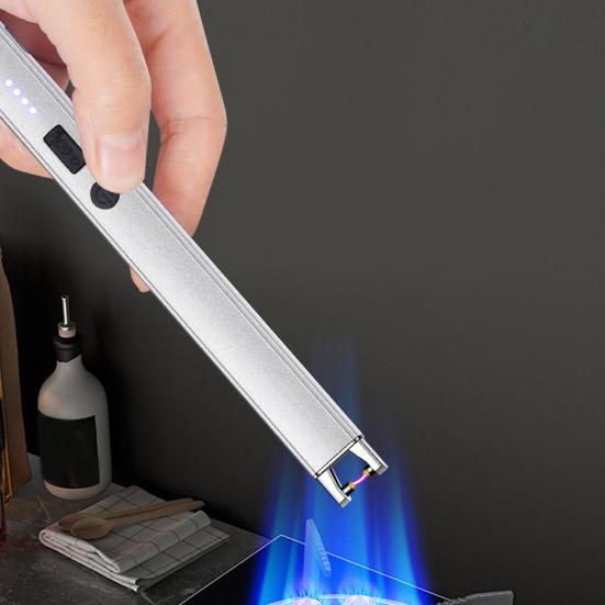 1 комплект, электрический воспламенитель, USB перезаряжаемый беспламенный свечной воспламенитель, ветрозащитный импульсный воспламенитель для дома, отдыха на природе, кемпинга