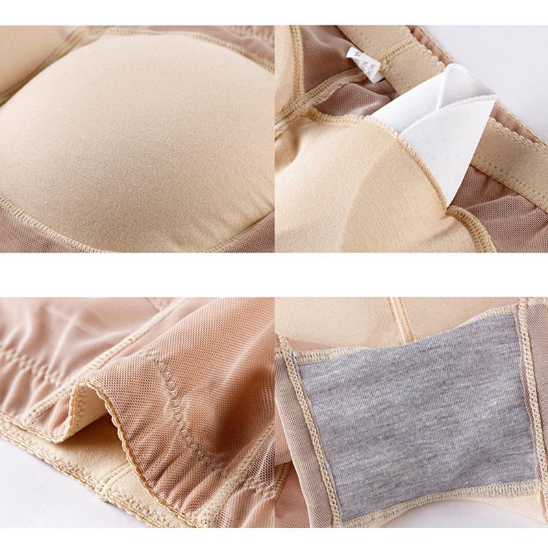 Трусики-шейпер с завышенной талией и большой накладной попой, женские утягивающие шорты для подтяжки ягодиц с подкладками пуш-ап, корректирующее белье для бедер