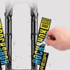8 Colors Front Fork Sticker PVC Bicycle Paster Guard Removeable Sticker  Road Bicycle