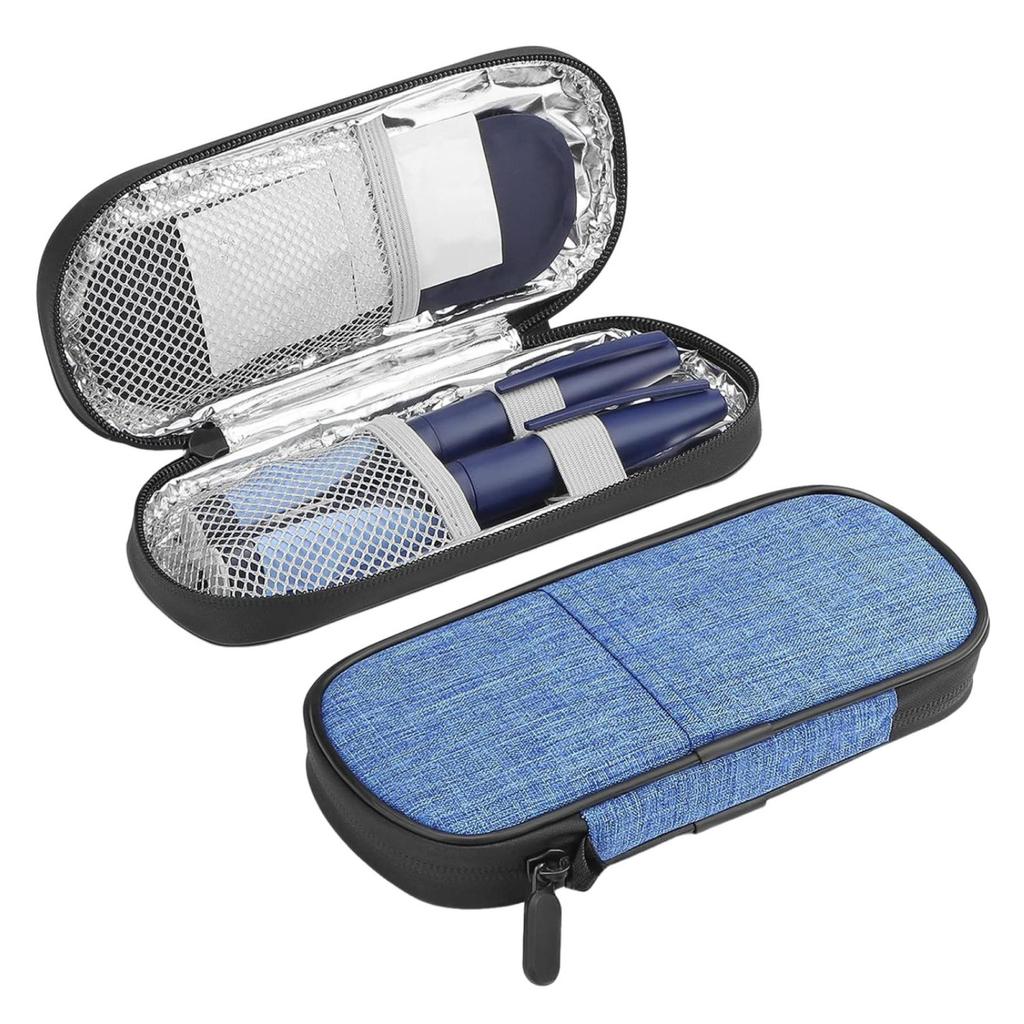 Insulin Pen Cooler Travel Case Large Capacity Insulin Travel Case Heat Insulation Waterproof Leakproof Insulin Travel Kit