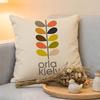 Cushion Cover  Linen  SkinFriendly Soft Decorative Case for Sofa Home Decor Fashion Art OOrla Kiely Flower Pillow cover