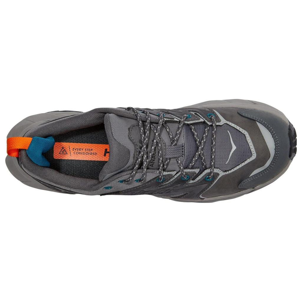 HOKA One One Anacapa Low Slip Resistant Durable Lightweight Low Top Outdoor Functional Shoes Men Shoes Gray 1122017-CSHR