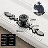 Black Cabinet Handles American style Kitchen Cupboard Door Pulls Drawer Knobs Fashion Furniture Handle Hardware