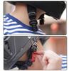 Samcos Quick Helmet Motorcycle Bicycle Buckle Kit Replacement Accessory for Helmet Fixing Chin Strap, Easy to Install and Remove
