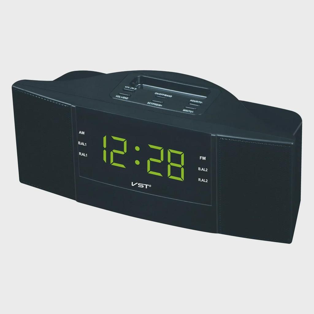 AM/FM LED Digital Alarm Clock Radio