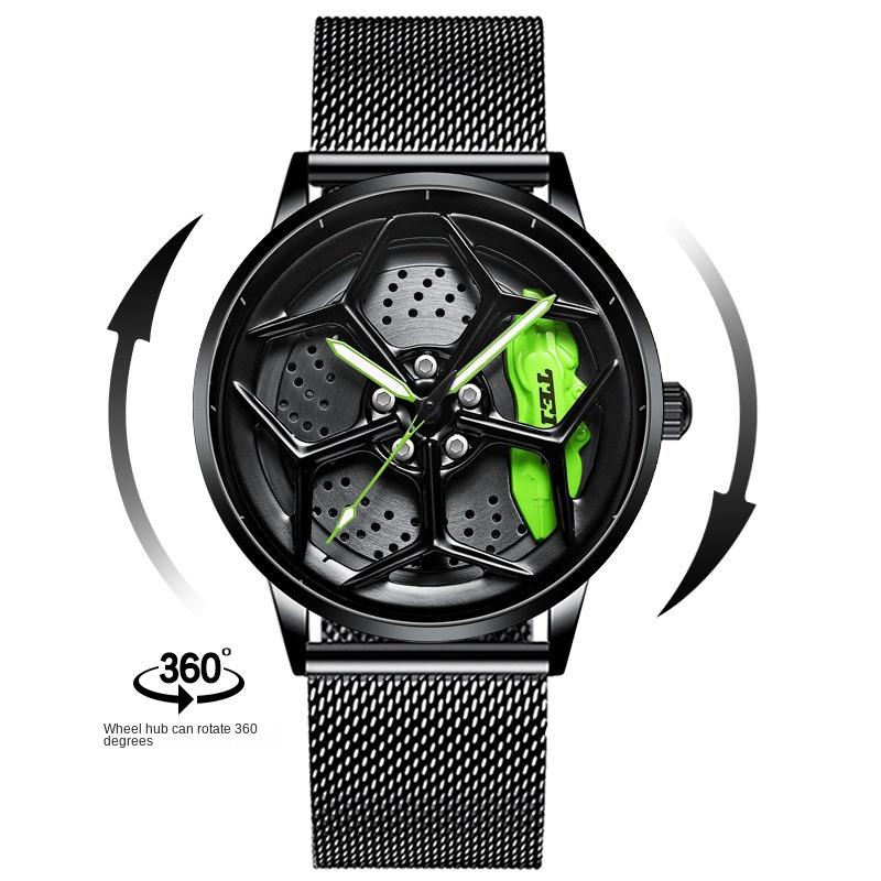 SVJ оригинальные часы со ступицей колес, трехмерные полые автомобильные суппорты Tc5, модифицированные водонепроницаемые часы для мужчин