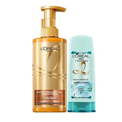 Набор кондиционеров L'Oréal Paris «Невероятное масло и гиалуроновая кислота»