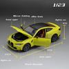Масштаб 1/23 BMW M4 G82, модель автомобиля из сплава, литой под давлением автомобиль, звуковой свет, коллекция для любителей автомобилей, детский подарок на день рождения, металлические игрушки для мальчиков