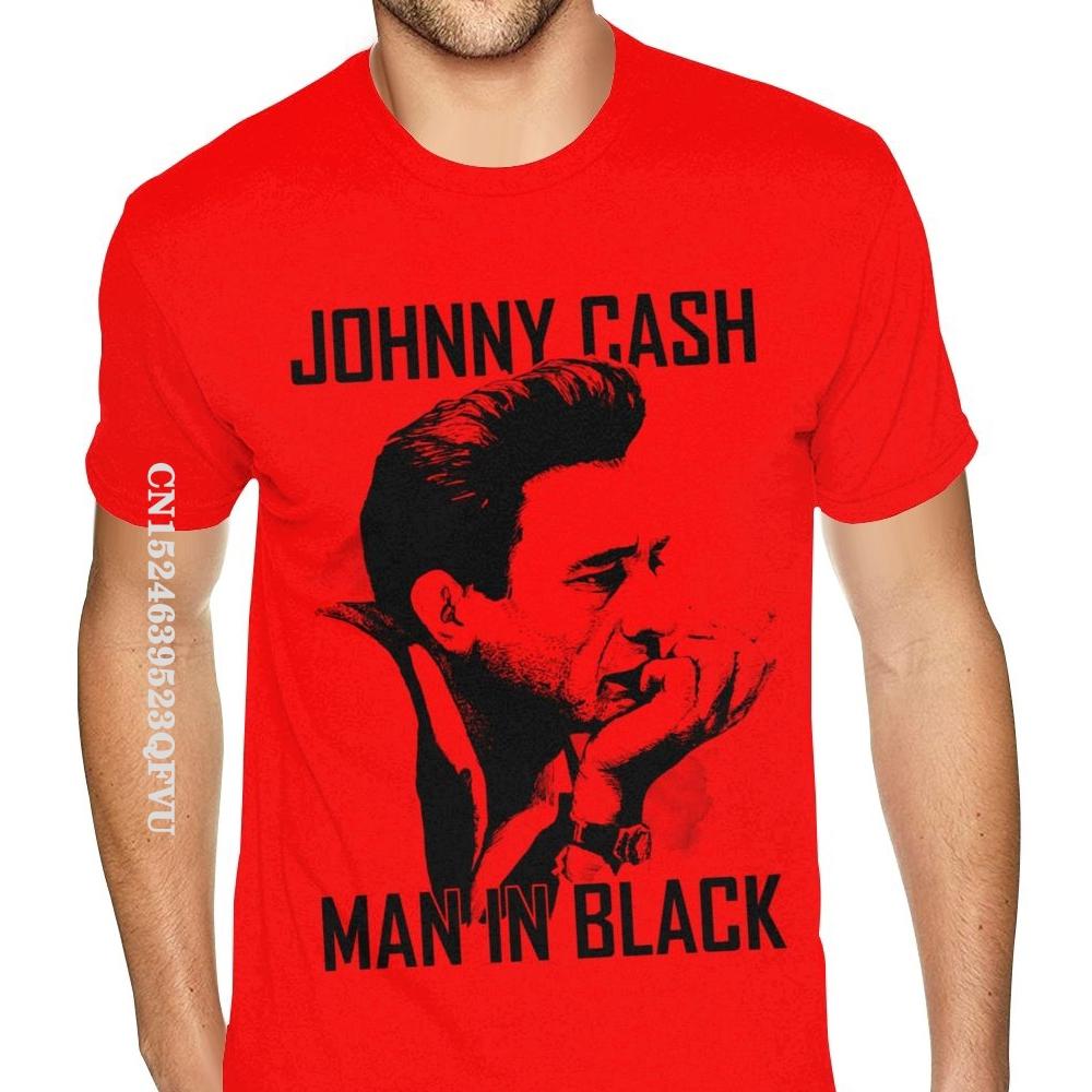 Футболка Johnny Cash для мужчин, высококачественная мужская футболка в английском стиле, мужская футболка по низкой цене, фирменная винтажная футболка