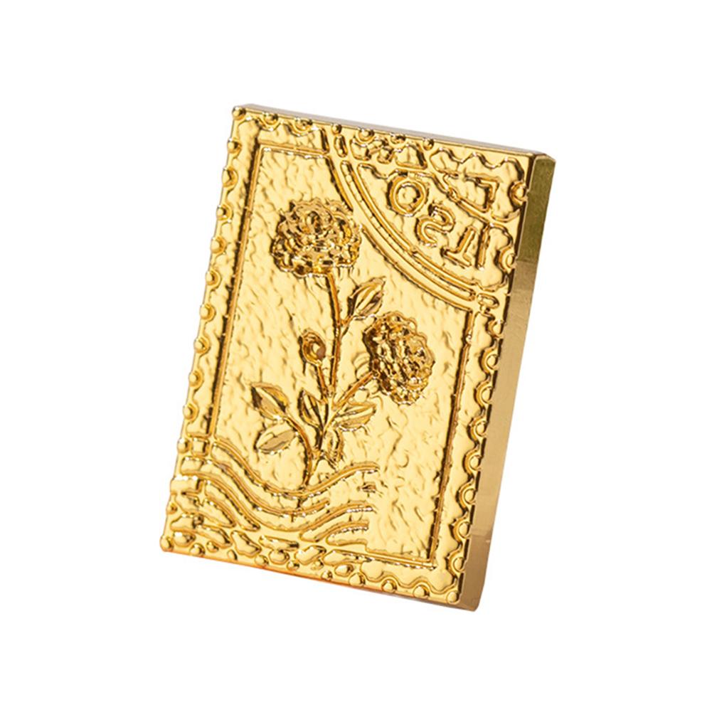 Золотой антикварный сургучный штамп, винтажный ремесленный запечатывающий штамп для открыток, конвертов, свадебных приглашений, подарочной упаковки, скрапбукинга