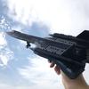 SR-71 Blackbird Разведывательный Самолет ВВС США Модель Истребителя Конструктор Игрушка Детские Конструкторы Подарок 183 детали