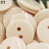 100Pcs Round Candy Color Resin DIY 2 Holes Buttons Scrapbooking Sewing Accessory