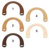Accessories Detachable Handbag Handles Handbag Band Handle Wooden Bag Handles Shoulder Bag Strap