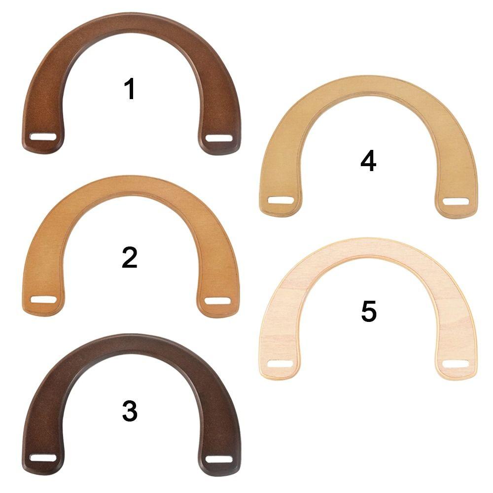 Accessories Detachable Handbag Handles Handbag Band Handle Wooden Bag Handles Shoulder Bag Strap