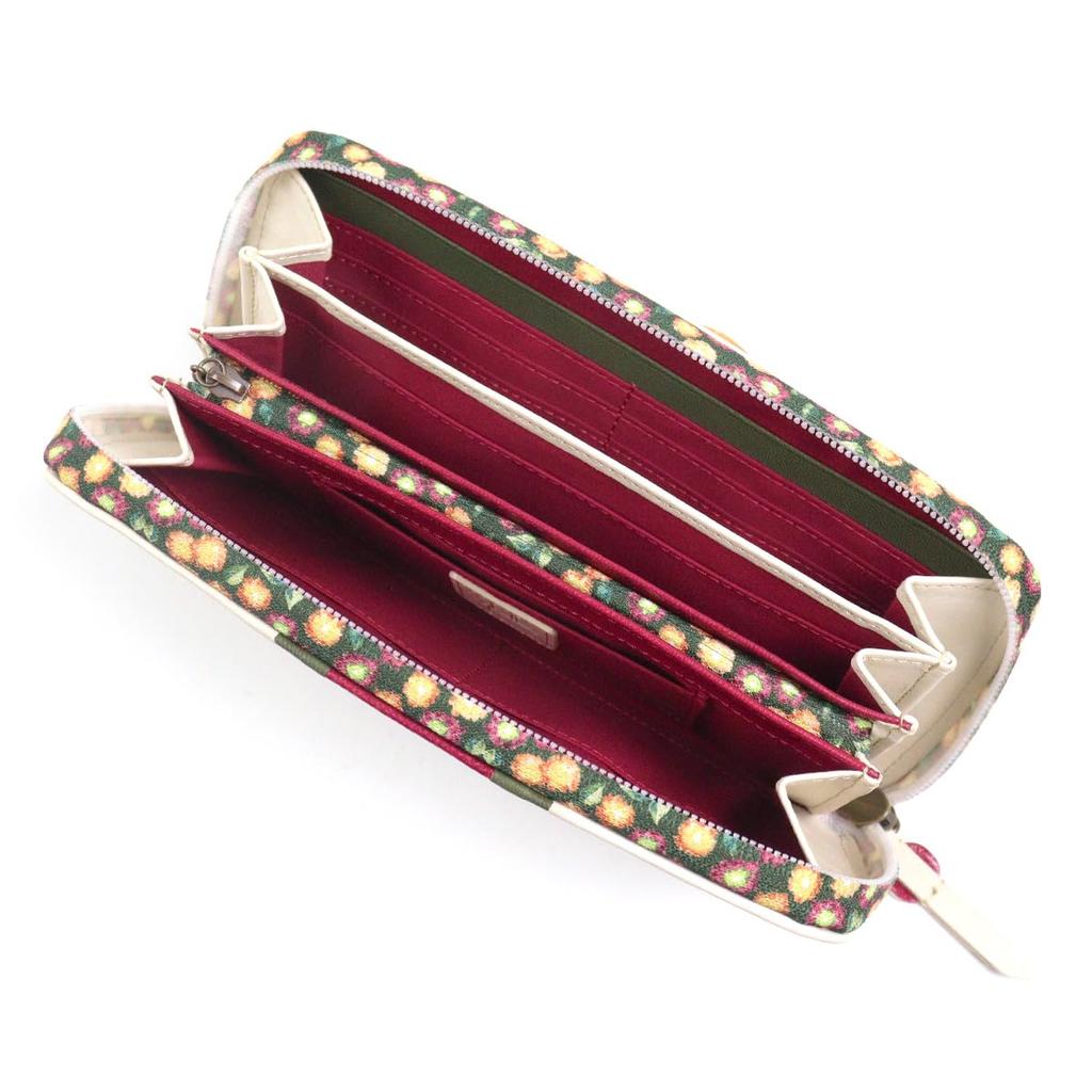 Круглый кошелек на молнии 5470463 [Sibilla] (слоновая кость (21))