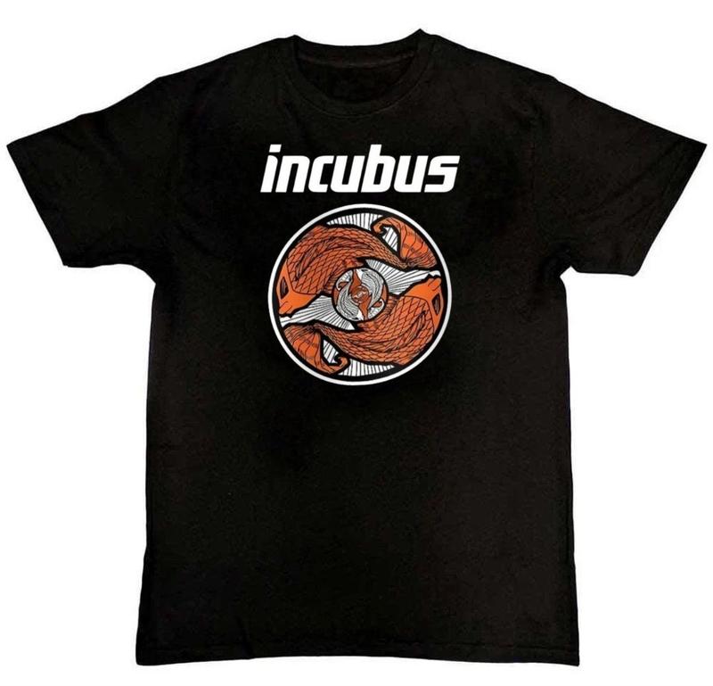 New Incubus Band Graphic Print Unisex T-Shirt Graphic Tee