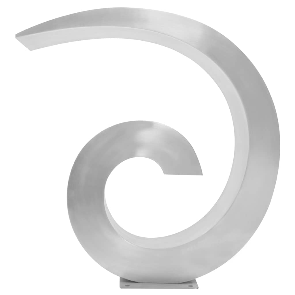 Pool Waterfall Stainless Steel 50x30x53 cm Silver