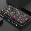 Чехол-шнурок с рисунком ромашек для iPhone 17 Pro Max iPhone 16 15 14 13 Pro Max 11 16E 17E Мягкая силиконовая задняя крышка телефона