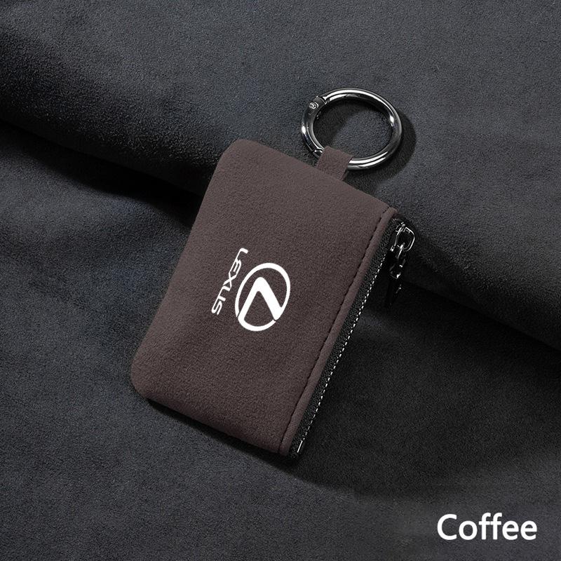 2026 Hot Interior Stickers Car Key Bag Cover Case Leather Key Wallet For Lexus RX330 IS250 Ct200h ES300h RX350 IS300h NX300h GS3