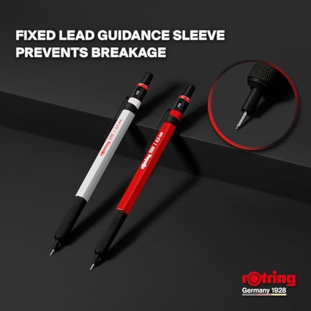 Механический карандаш Rotring 500 0,5 мм Ярко-красный 2218726