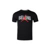 Jordan Air Jordan Air City T Shirts Men's Black Crew Neck Moderate Straight Fit BV6640-010