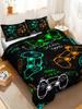 Игровые комплекты постельного белья для мальчиков, Игровой комплект пододеяльника размера Queen, Чехол на одеяло с тематикой видеоигр, Постельное белье с дизайном Playstation для подростков